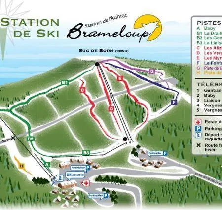 Geniez D'olt Jolie T2 Amenagee Et Equipee Village Goelia 2 Piscines Chauffees * Saint-Geniez-dʼOlt